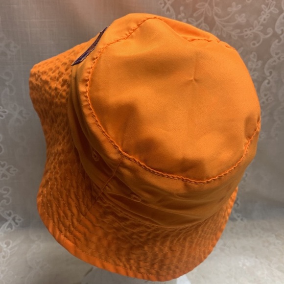 U V Skinz Baby Reversible Sun hat/bucket hat orange/blue with fish - Picture 10 of 11